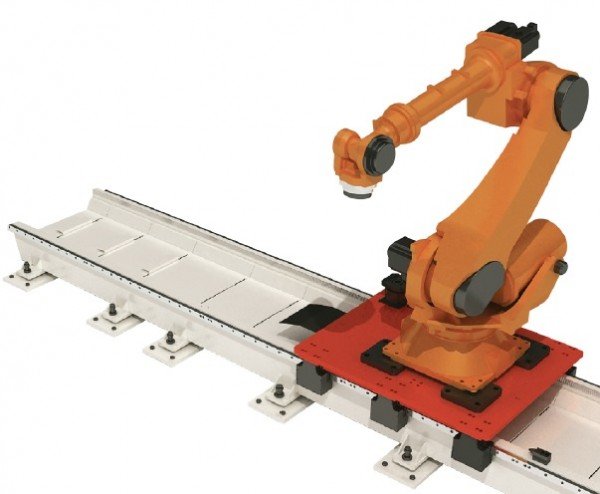 Robotic Arm Moving System